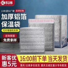 一次性铝箔立体保温袋大号大容量铝箔袋加厚餐饮外卖保温袋批发