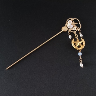 Ancient Style Hairpin, Chinoiserie Cheongsam Headdress, Han Dynasty Accessories, Tassels, Hairpin, Hairpin, Hair Accessories