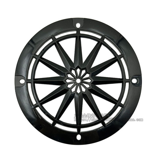3 inch 4 inch plastic speaker mesh cover speaker decoration ring audio accessories