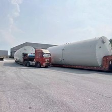 工业酸碱储罐,化工废液储罐,化学原料罐,钢衬PE储罐平斜底排净式