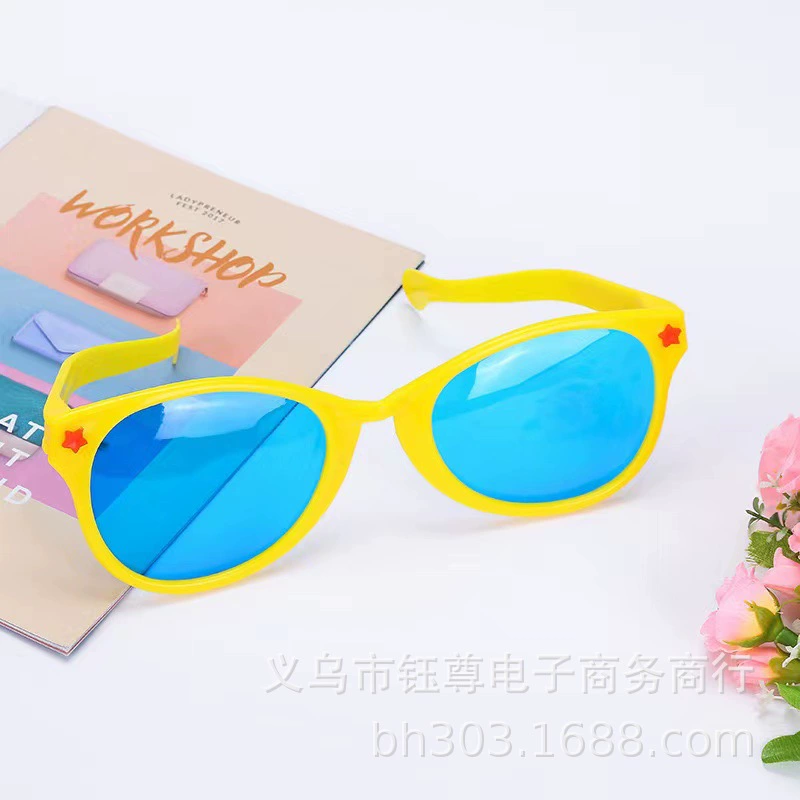 Очки Cross-border World Cup фан Big Glasses Рождество Новый год Бар Забавные пляжные очки
