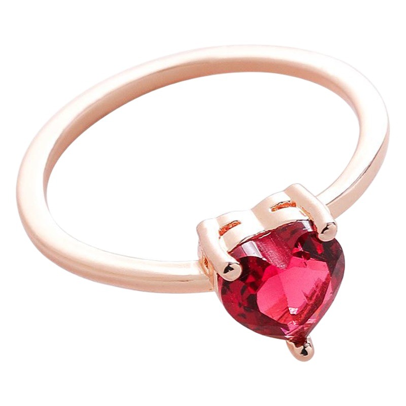 Estilo coreano nuevo estilo micro-con incrustaciones de cristal anillo de circón dulce francés elegante anillo de la flor popular de la joyería