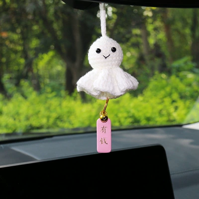 Interior Decorations for Girls, Car hanging - sunny-day-doll-pink-rich