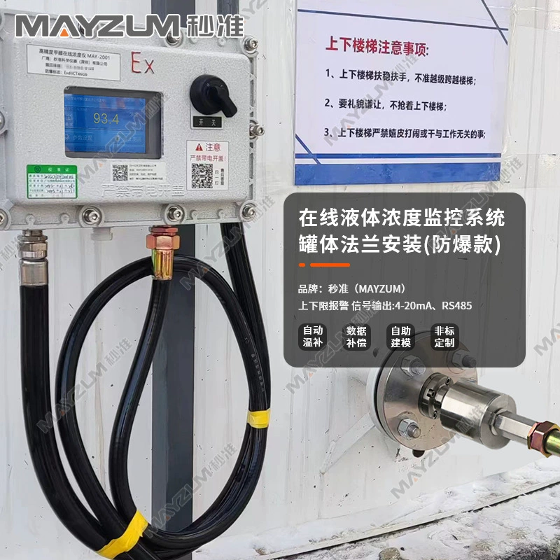 Измеритель плотности раствора Baume для онлайн-решения проблем с грязью, тестер плотности Baume для краски MAY-2001F