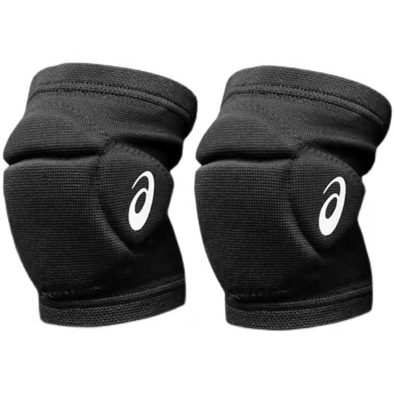 ASICS rodillera pequeña negra (un par)