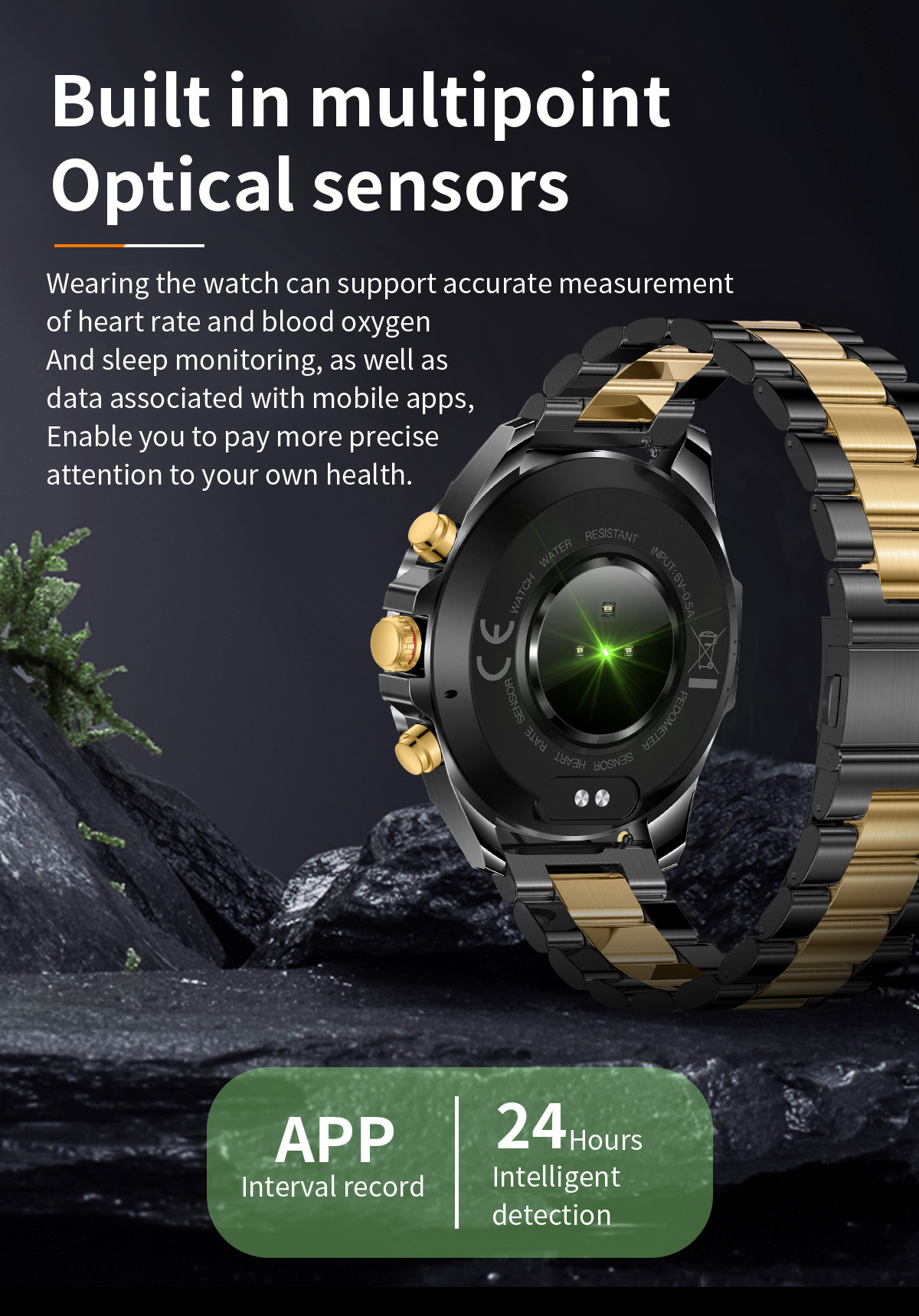 Smartwatch uomo con cardiofrequenzimetro e chiamate bluetooth_voghion.com