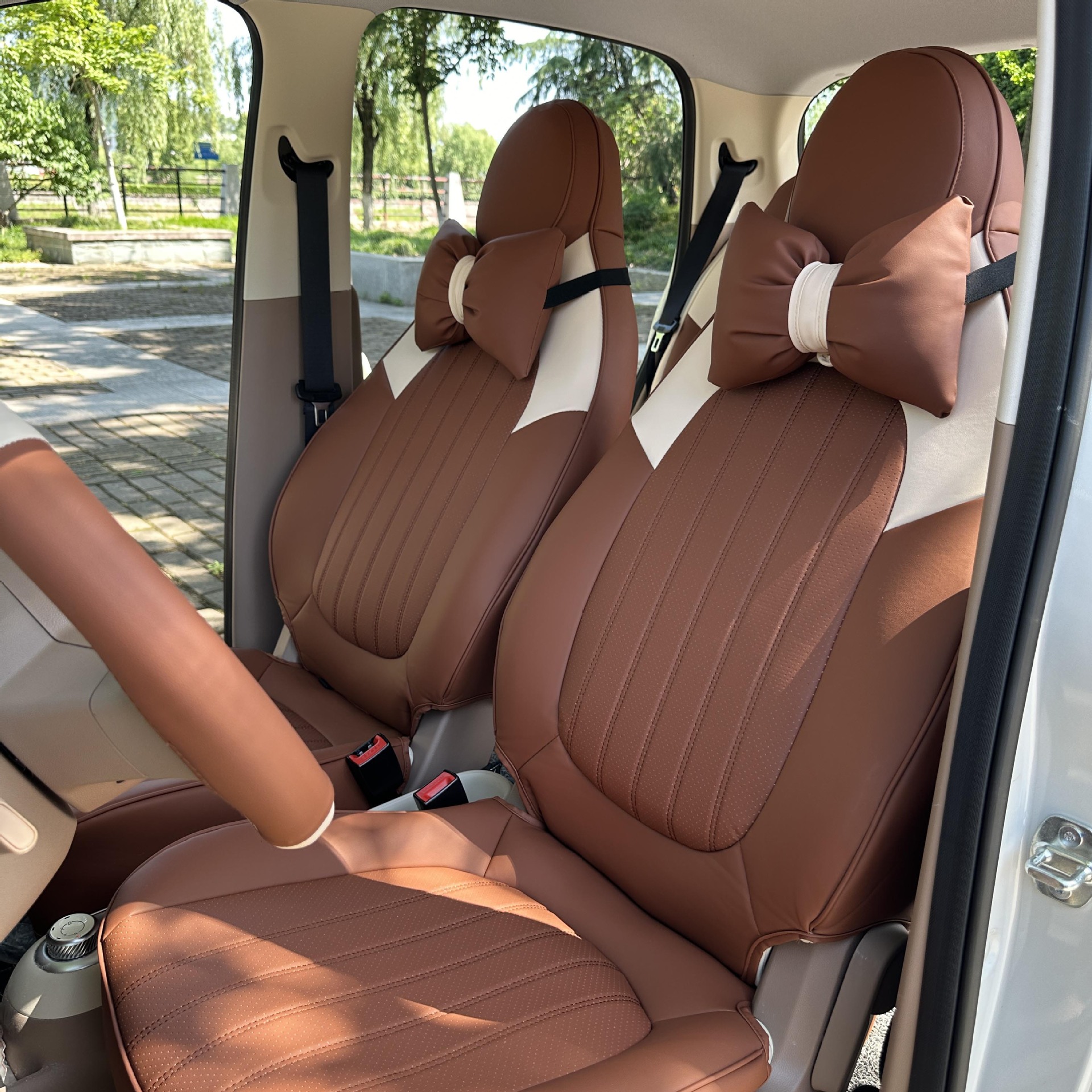 25 Models of the Fourth Generation Wuling Hongguang Miniev Seat Cover Four-Door Version Special Seat Cover Mini Four-Season Car Seat Cushion