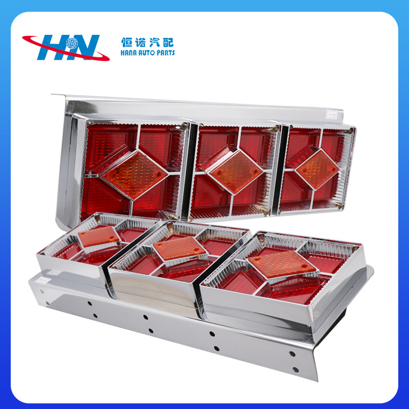 Nueva bombilla luz trasera luz de señal remolque impermeable luz trasera resalte luz trasera LED luz trasera