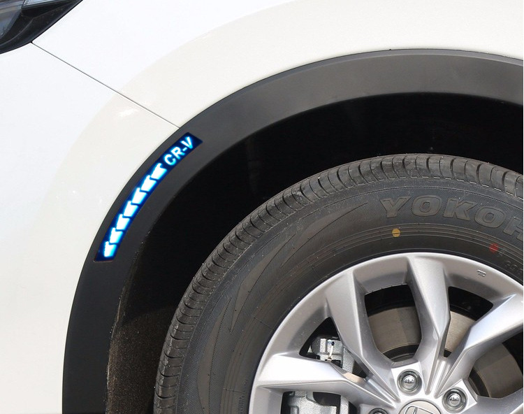 Suitable for 23-26 Models of Honda Crv Modified Led Wheel Arch Lights, Fender Lights, and Honda Crv-Specific Daytime Running Lights