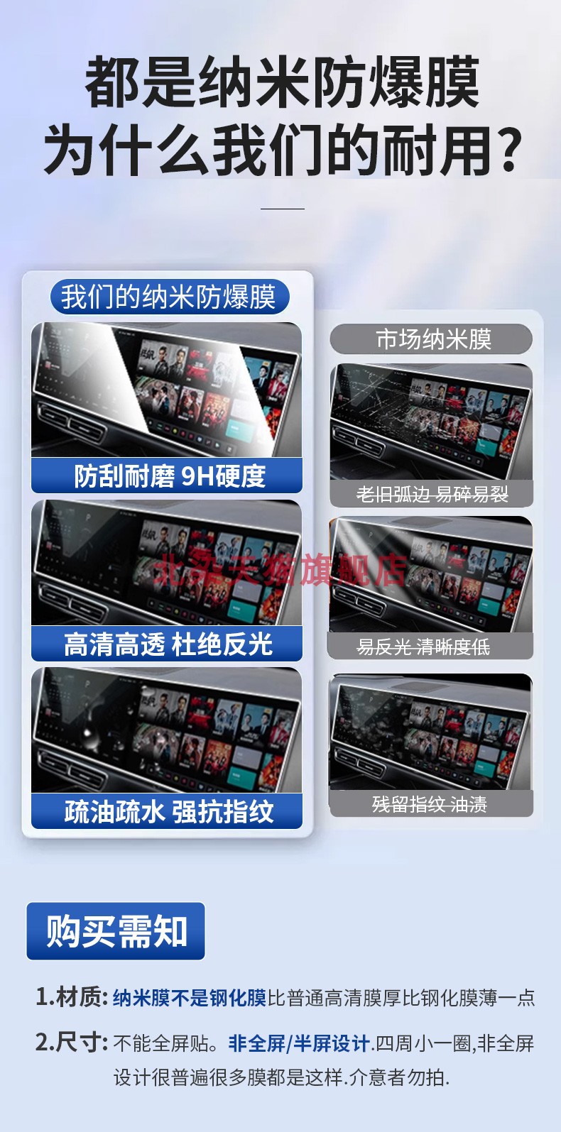Suitable for 24 Volkswagen Touring Central Control Navigation Tempered Film Instrument Panel Screen Nano Film Car Interior Modification