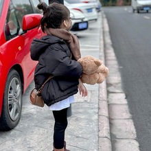 女童短款新款韩版儿童羽绒棉服小女孩宝宝面包服加厚棉衣批发