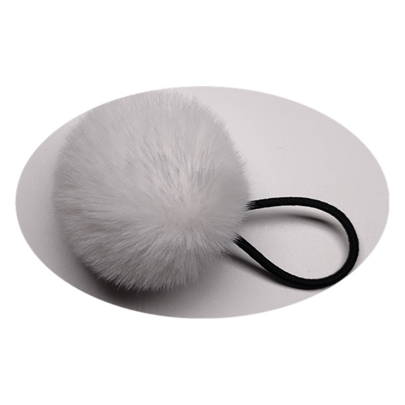 Estilo coreano Bola de Pelo banda de pelo tocado banda de goma para niños banda de pelo Bola de Pelo de imitación accesorios para el cabello tocado Bola de Pelo al por mayor