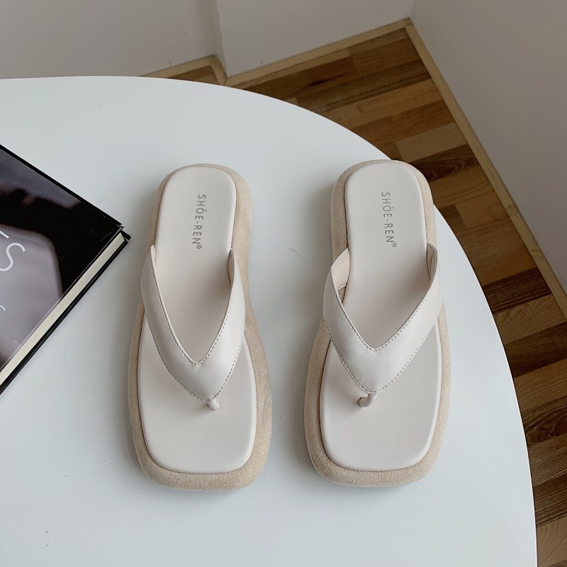 fashion casual platform square toe sandals NSHU56578