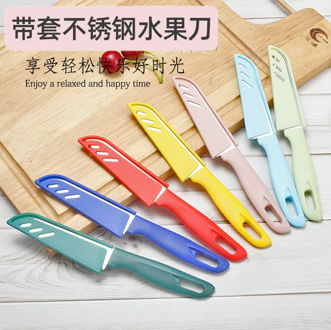 Нож для фруктов из нержавеющей стали Бытовая Овощечистка для дыни и фруктов Складной портативный скребковый нож Многофункциональный нож для резки дыни