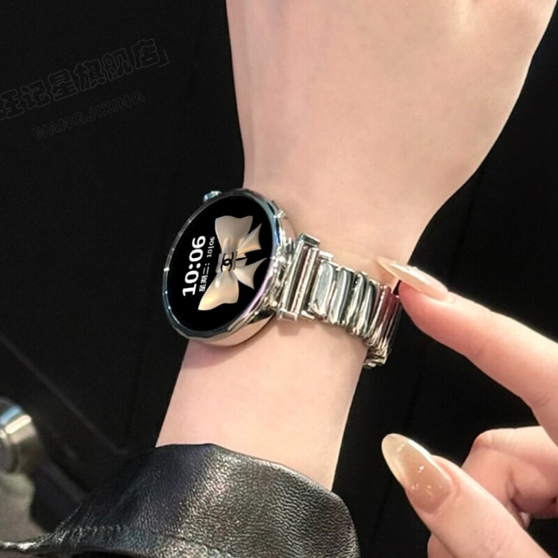 Suitable for Huawei Gt6 Watch Strap Xiaomi Bracelet 10 Asymmetrical Huawei Bracelet 10 Metal Apple S11 Watch Wristband