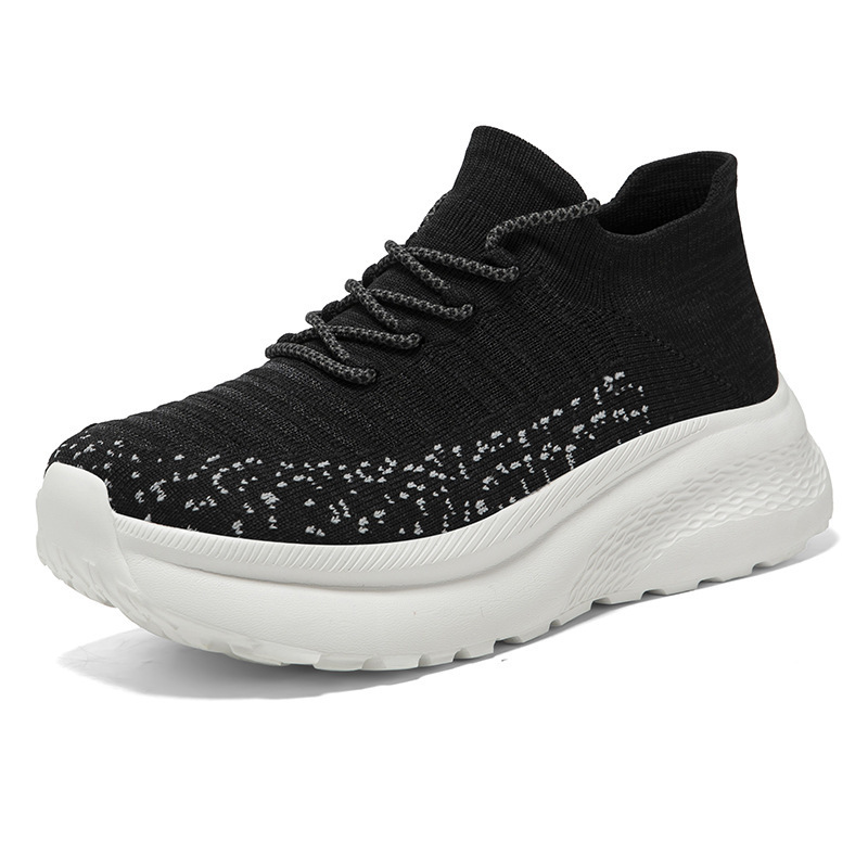 Zapatillas de Running de Horma Ancha de Malla y PU con Suela EVA para Deporte y Uso Casual image 7