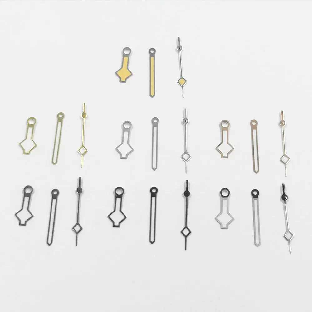 表针手表配件适用于NH35NH36机芯手表夜光玫瑰金银色金色黑色指针