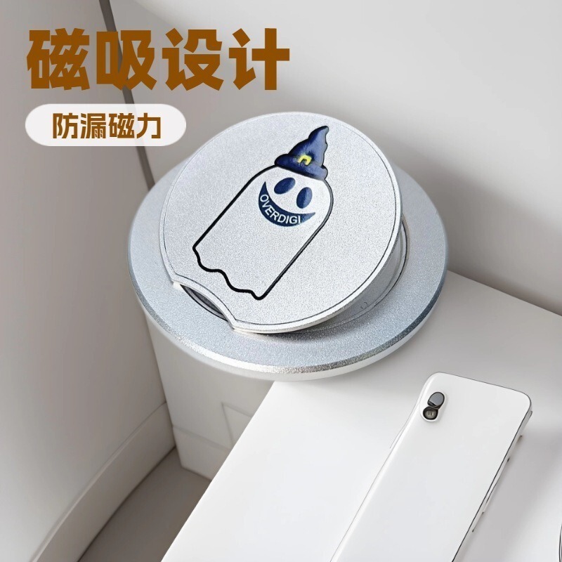 かわいい磁気ラウンド携帯電話ホルダー折りたたみ伸縮式落下防止アート男性と女性のハイエンドクリエイティブ新しいカップル|undefined