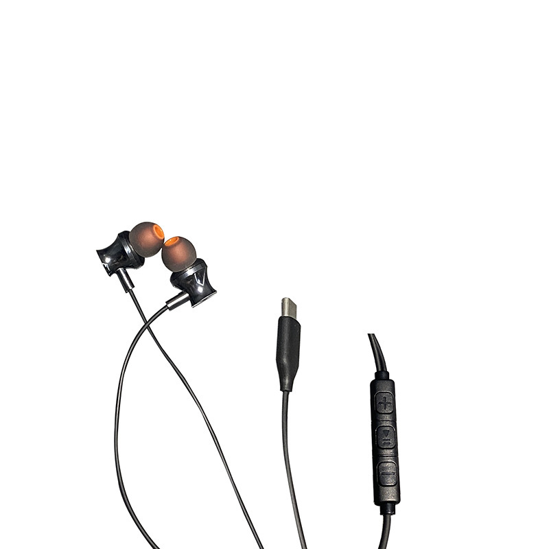 新製品は華為リンゴ10mm入耳式金属イヤホンType-Cヘッド線制御携帯電話有線イヤホンを適用している|undefined