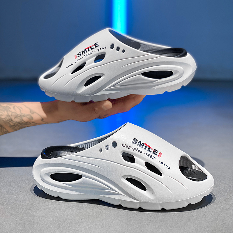 Zapatillas para hombre nuevo verano transpirable ligero ocio deportes al aire libre vadeo en la playa