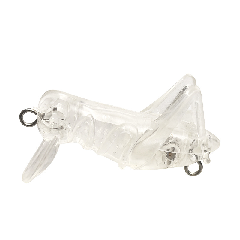 Grasshopper luminoso Mino cebo 4cm 3G insecto imitación cebo tres ganchos Luya cebo de pesca artes