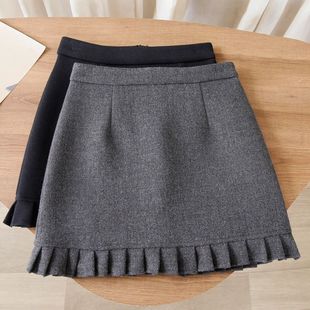 ��ɫë�ذ���ȹŮ�ﶬ��2025�¿�����@�ݰ���ȹ�[����A�ֶ�ȹ