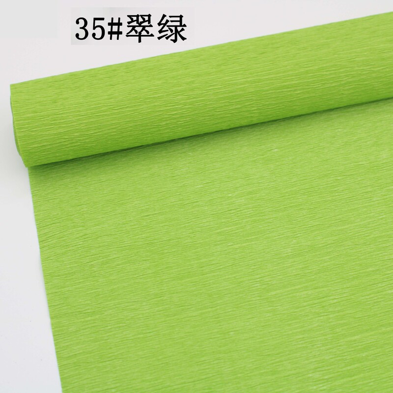 工厂直销跨境彩色皱纹纸褶皱卷边纸25cm*2.5m手工diy花艺制作材料|undefined