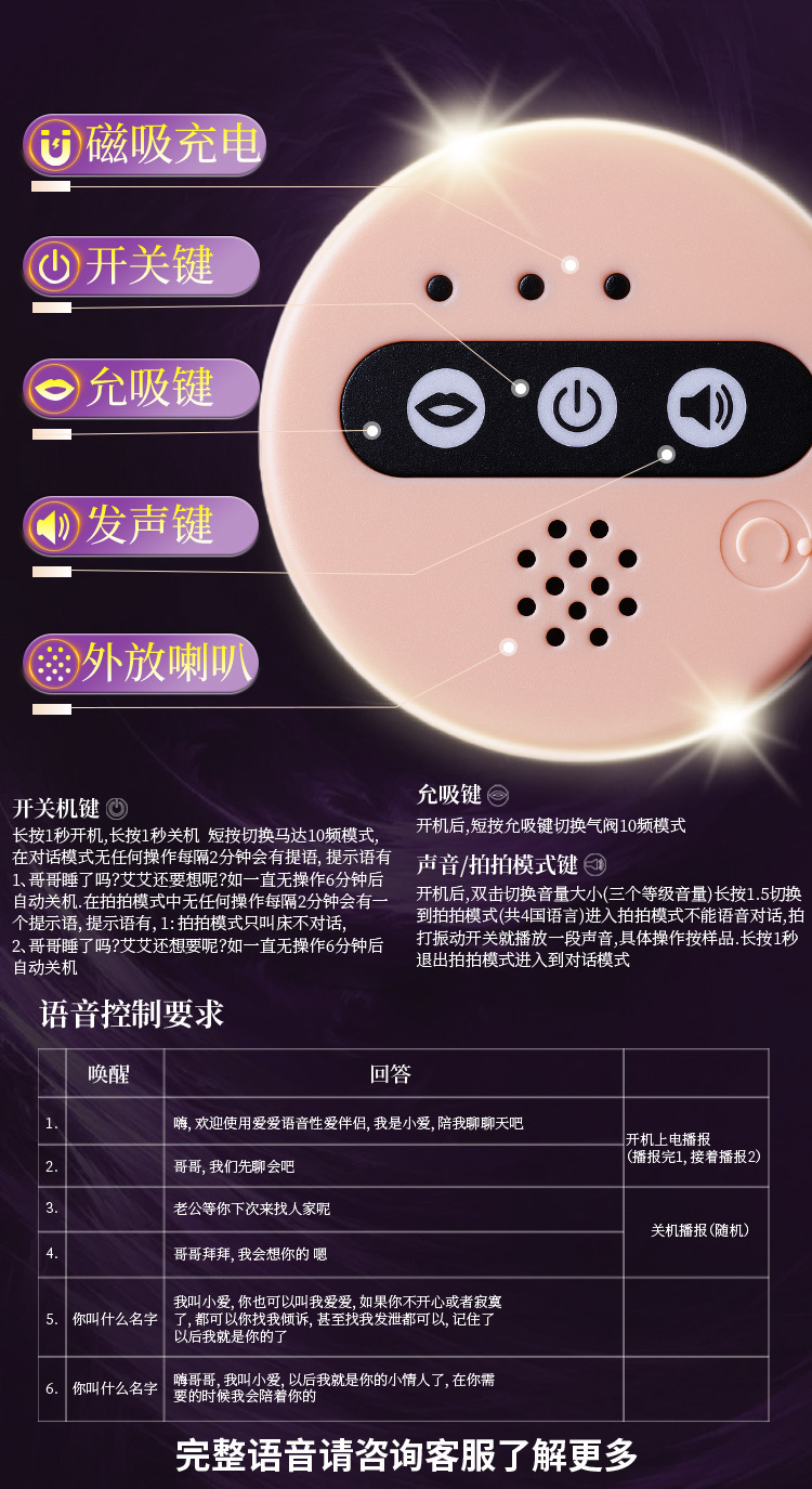 Jiuai Manual Male Masturbator Airplane Cup with Realistic Vaginal Texture in TPE — detail image 13