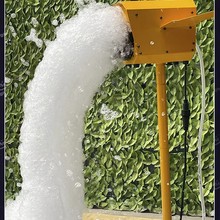 跨境专供小飞机泡沫机泳池夏季派对儿童水上乐园流水泡沫机批发