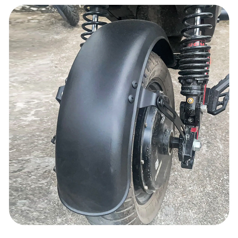 Thickened Stainless Steel Rear Wheel Mudguard for Electric Vehicles Suitable for Niu Uqi/Uqi+/U+B Widened and Enlarged Mudguard