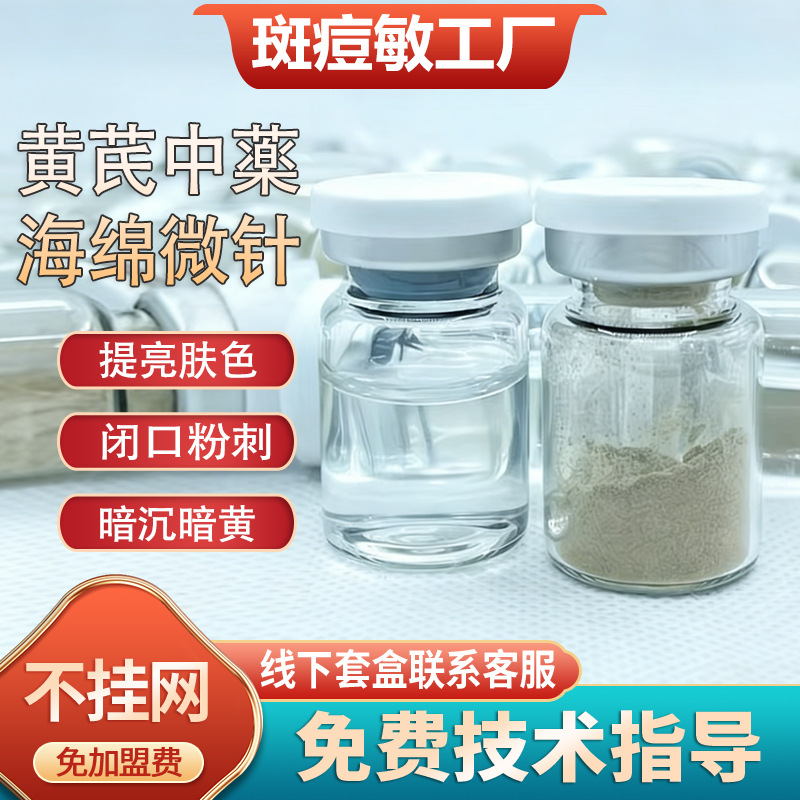 Sponge Micro-Needle Upgraded Version with Astragalus Herbal Micro-Needle for Beauty Salons, Specifically for Fading Spots, Acne Marks, and Pimples
