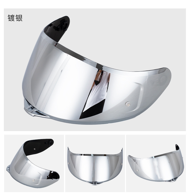 K5 Plus Motorcycle Helmet Visor Is Suitable for K1/K5/K3Sv with Snap-On Sunshade Soman Helmet Visor