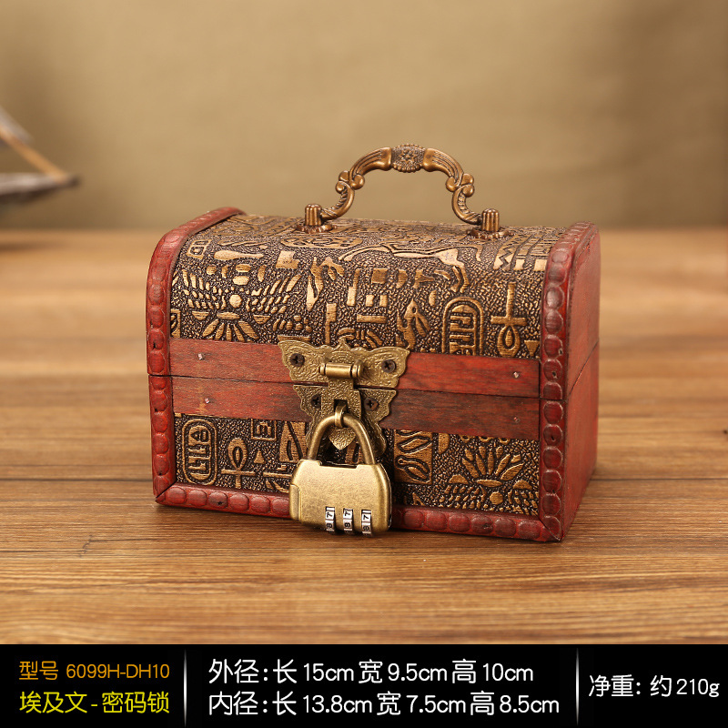 Egyptian large with a password lock