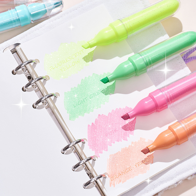 alto valor facial flash estrella huevo lápiz de reflexión estudiantes dibujo lápiz de graffiti DIY cuentas de mano clave lápiz de marca clave