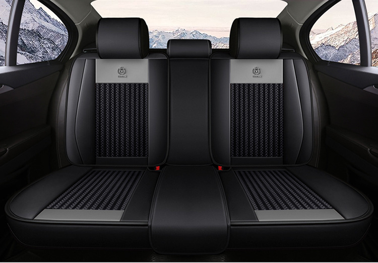 Cross-Border New Four-Season Leather Car Seat Cover Car Five-Seater Fully Enclosed Seat Cushion
