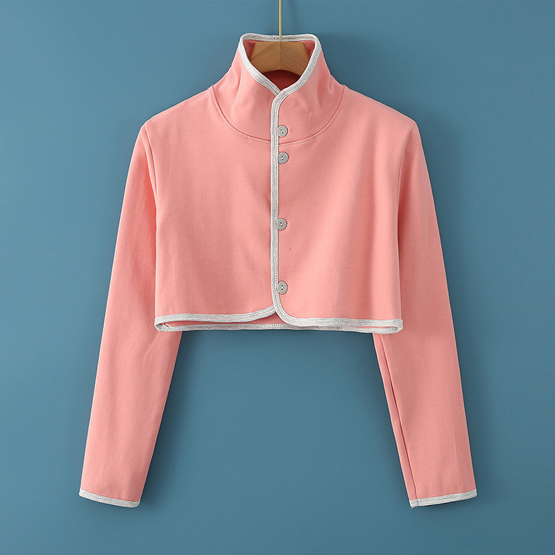 Summer cotton thin shoulder pad sleeping waistcoat maternal confinement air-conditioned room cold-proof men and women middle-aged and elderly shoulder neck warm