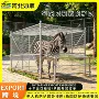 动物园防护防锈隔离菱形网