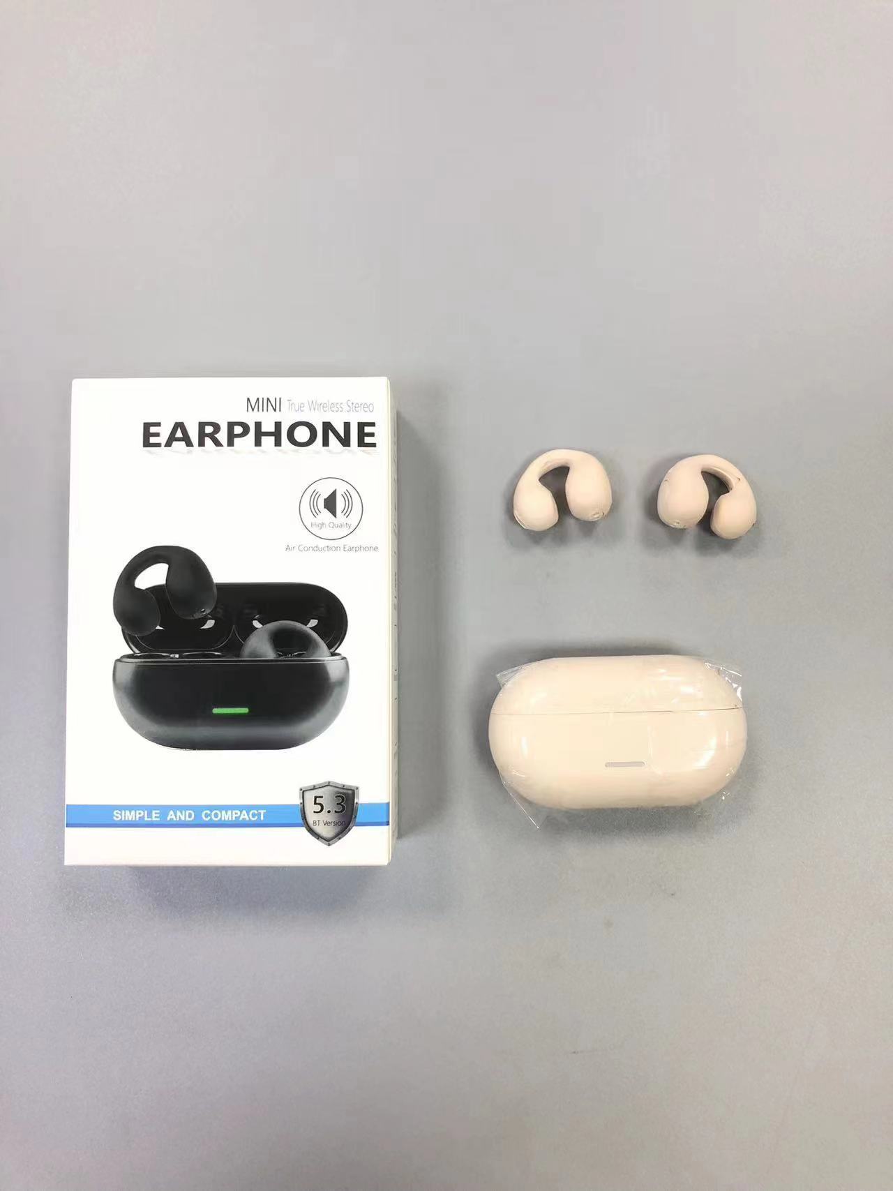 Exclusivo transfronterizo para 7500 auriculares Bluetooth tipo clip para los oídos para el uso a largo plazo sin conducción ósea TWS auriculares Bluetooth deportivos inalámbricos