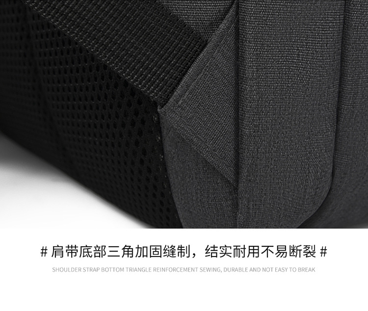Cross-border business backpack, men's USB fashionable casual backpack, large-capacity travel bag, computer backpack, women's backpack undefined