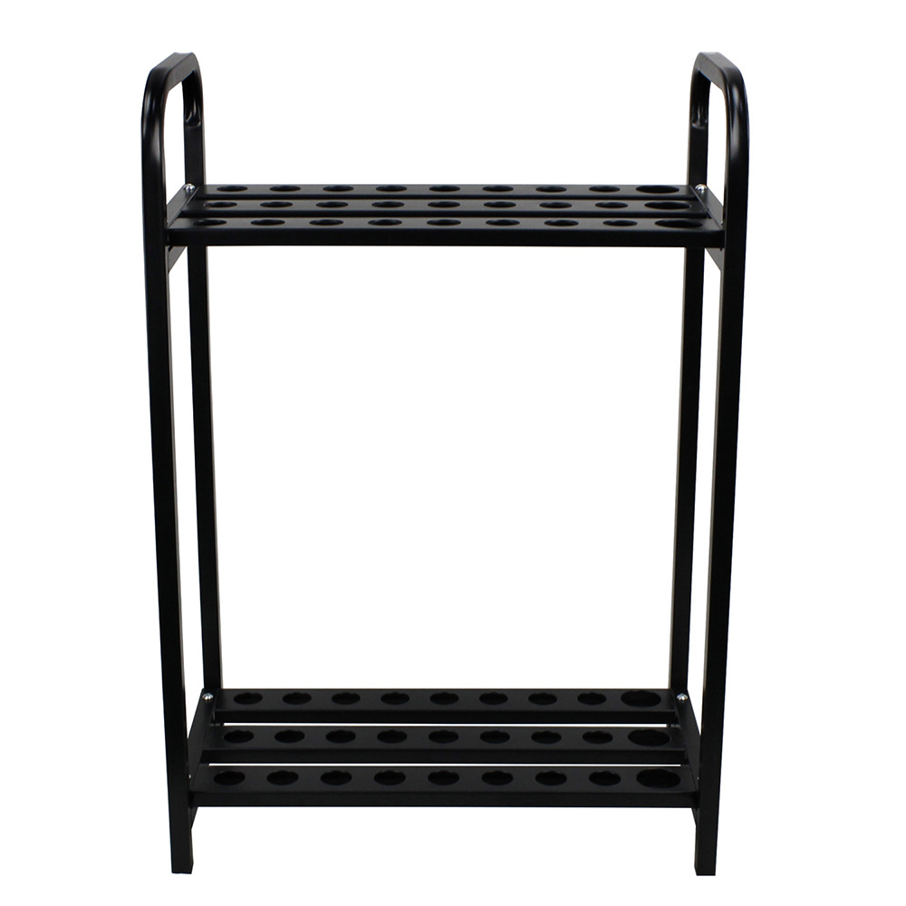 Golf 27 hoyos club rack de acero inoxidable club display rack de almacenamiento de una pieza de entrega de golf club rack