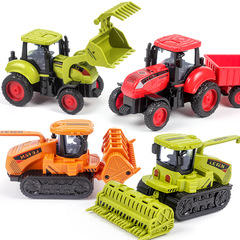 Children's farmer vehicle tractor inertia vehicle transport harvester model baby car boy toy engineering vehicle