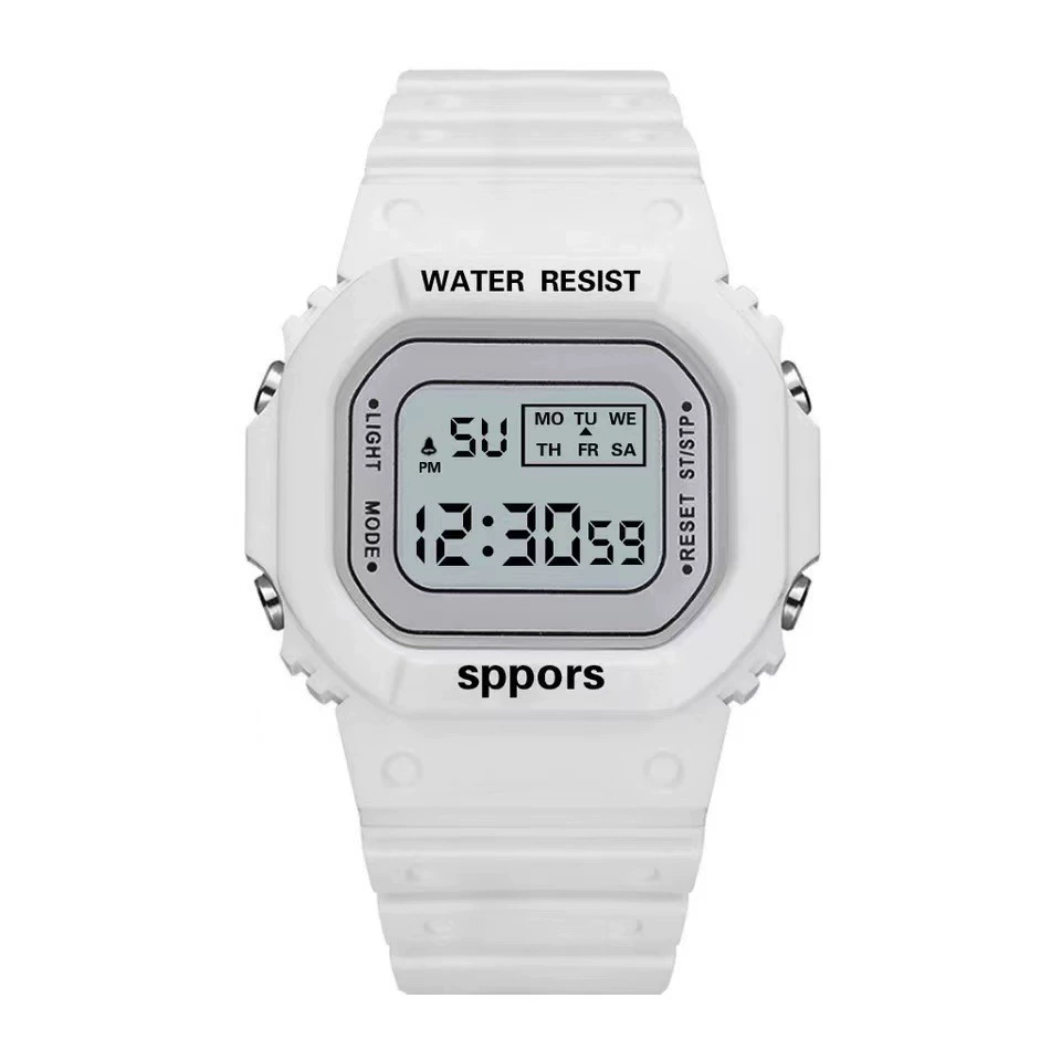 Waterproof fashionable electronic digital watch