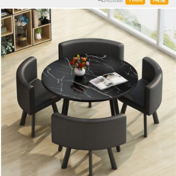 Mesa de comedor disponible para uso doméstico, apartamento pequeño, mesa de comedor, tienda, mesa de negociación, mesa y silla, mesa redonda de recepción