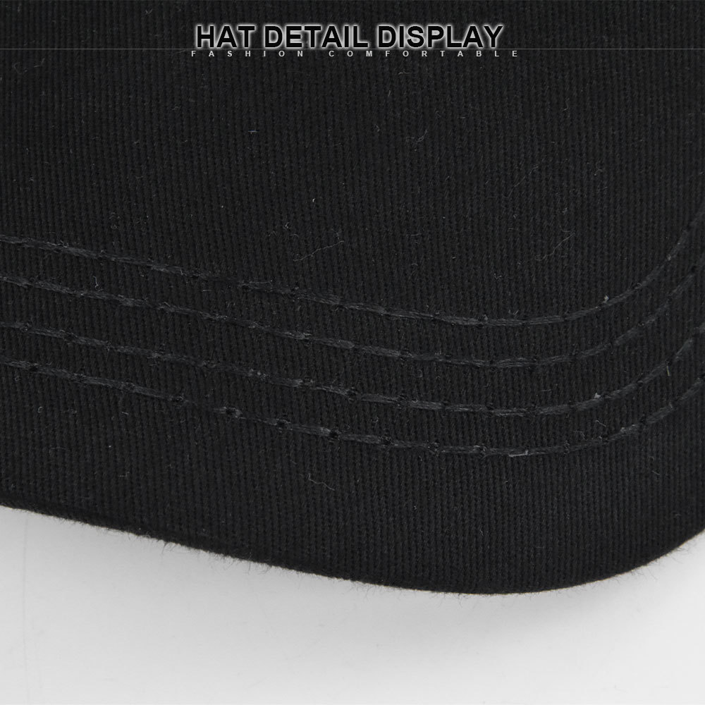 Baseballmütze mit 3D-Stickerei und Entenzunge, New York Washed, für Herren und Damen_voghion.com