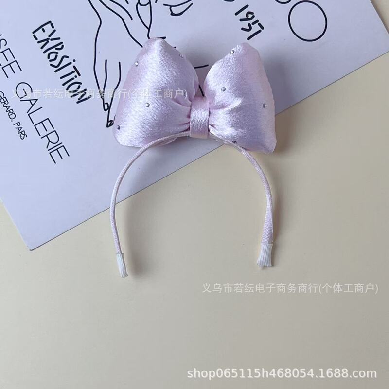17cm拉布布发箍娃娃用头箍迷你蝴蝶结批发公仔玩偶珠光发饰|undefined