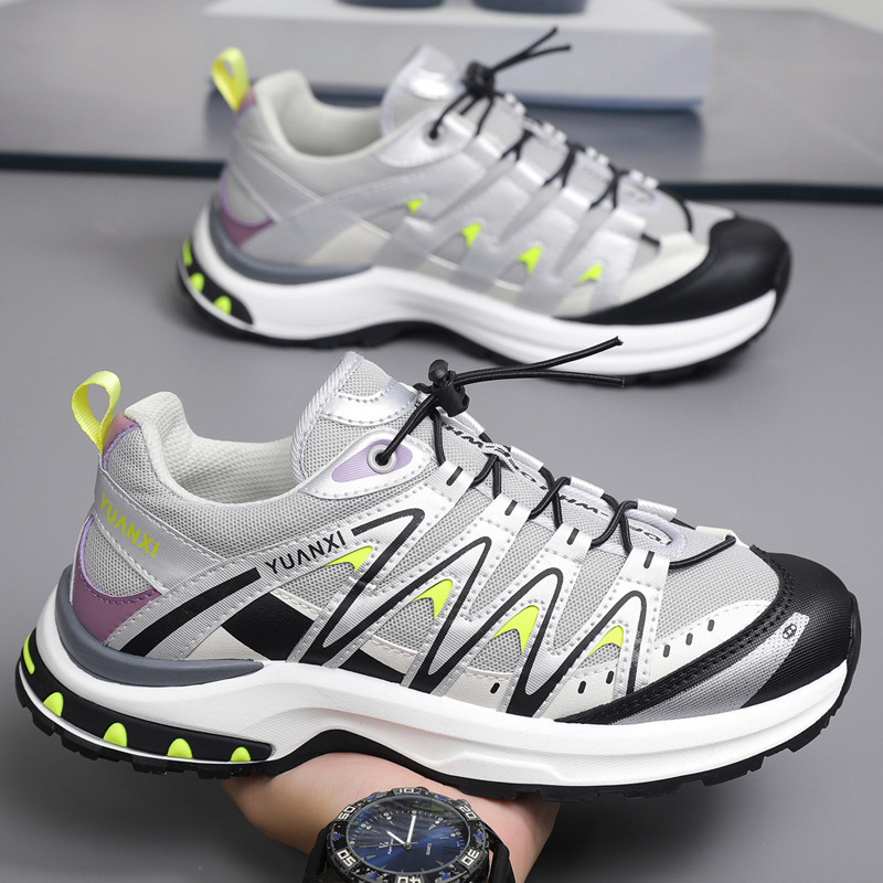 Men's Shoes 2026 New Autumn Breathable Mesh Casual Sports Shoes Men's Non-Slip Wear-Resistant Thick-Soled Travel Hiking Shoes Men's Shoes 2026 New Autumn Breathable Mesh Casual Sports Shoes Men's Non-Slip Wear-Resistant Thick-Soled Travel Hiking Shoes