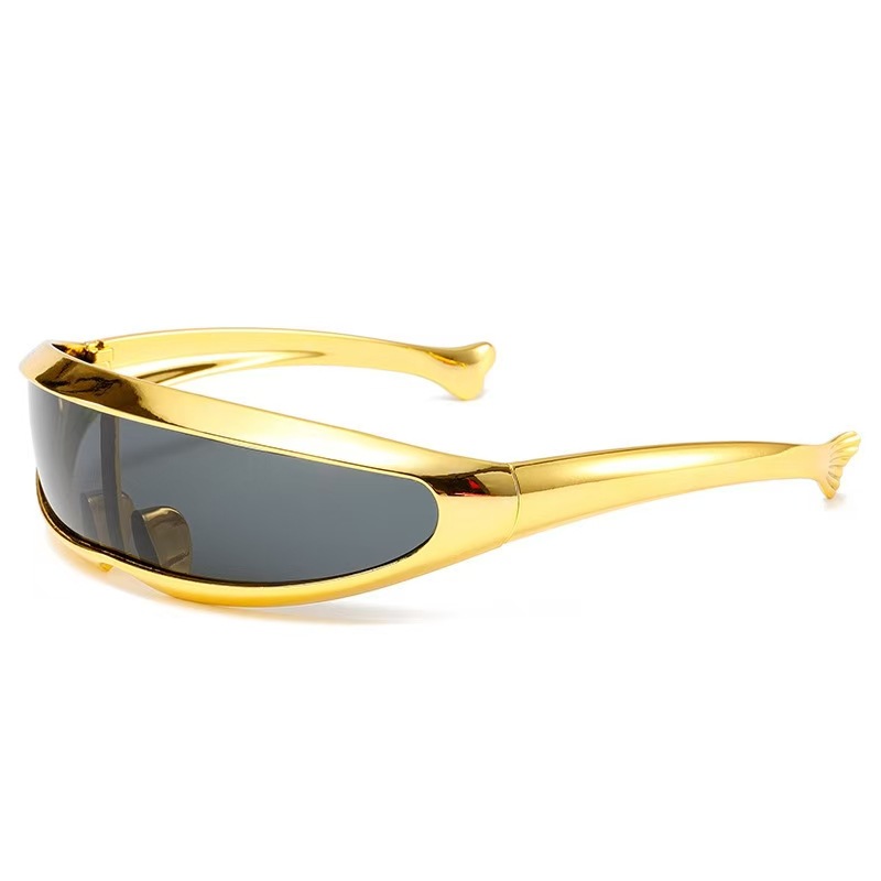 New cross-border dolphin sunglasses X-Men fish-shaped glasses Future Warrior men's outdoor sports cycling sunglasses