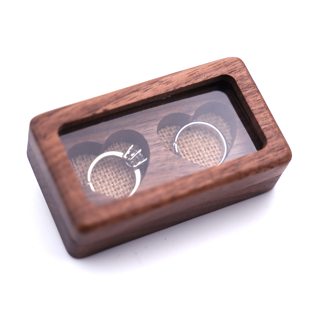 60g Weight Jewelry Boxes Classification 1 Piece Quantity Holiday, Daily, Selfie Occasion Wood Material Heart Shape Pattern Elegant, Lady Style 1 Piece Wood Elegant Lady Holiday Daily Selfie Heart Shape Jewelry Boxes 7