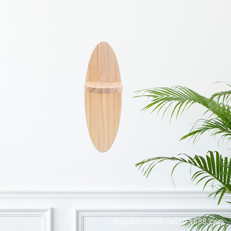 Cross-Border Oval Wall-Mounted Decorative Rack Living Room Partition Rack Aromatherapy Green Plant Display Rack Hand-Made Display Rack