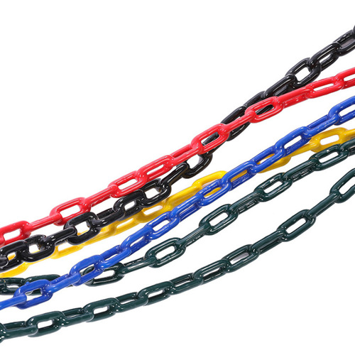 Specialized Extended Chain Swing Accessory Kit with Plastic Chain and Rope for Outdoor Toys, Hanging, Dipped Plastic Steel Chain Rocking Chair and Cradle